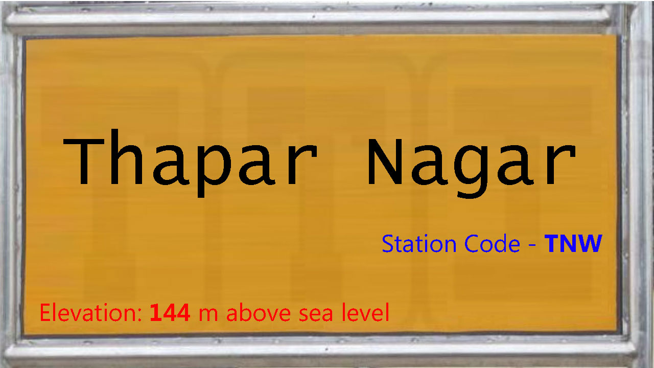 Thapar Nagar Thapar Nagar