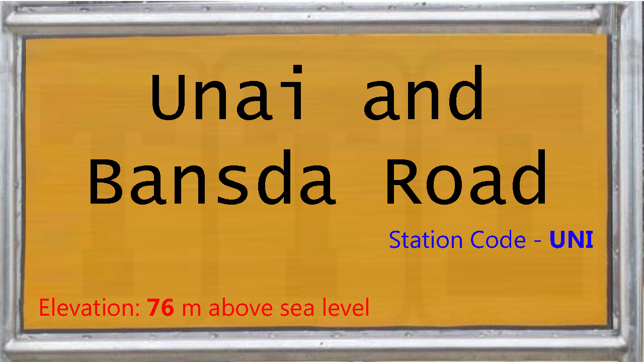Unai and Bansda Road