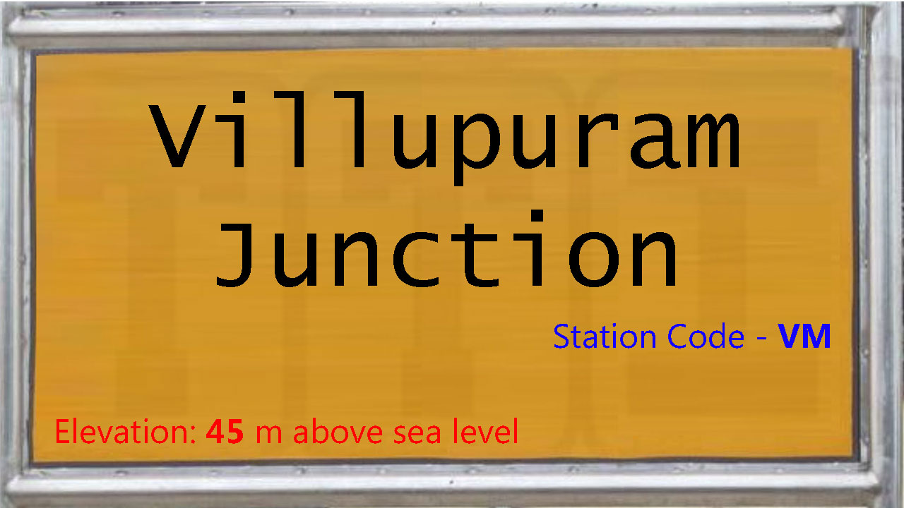 Villupuram Junction Villupuram Junction