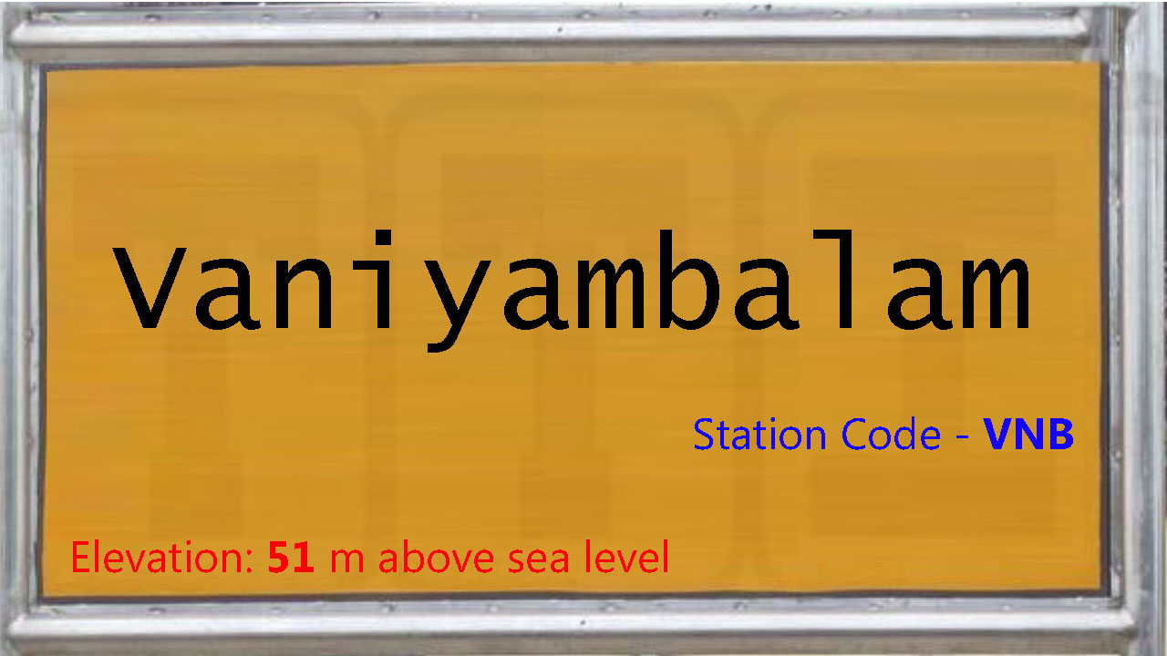 Vaniyambalam Vaniyambalam