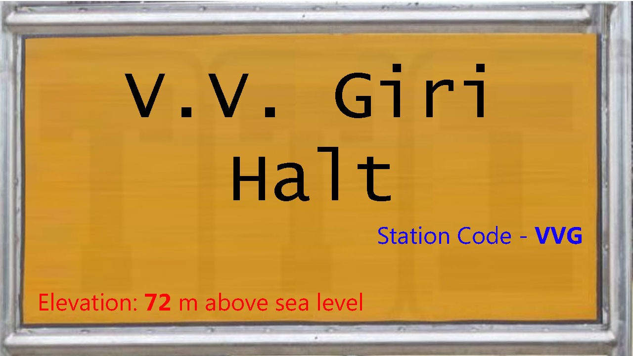 V.V. Giri Halt V.V. Giri Halt