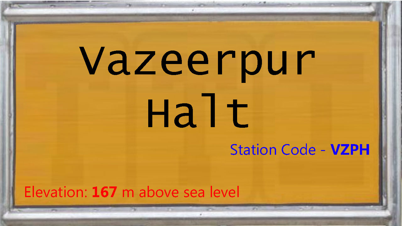 Vazeerpur Halt