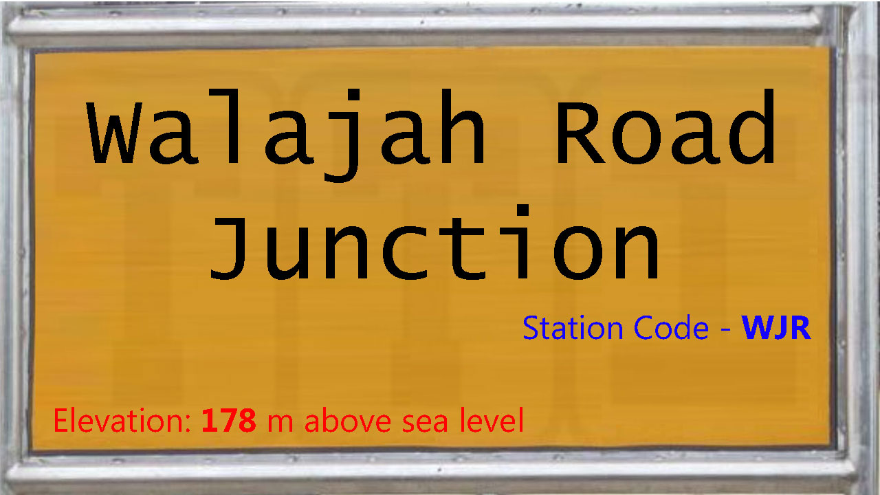 Walajah Road Junction Walajah Road Junction