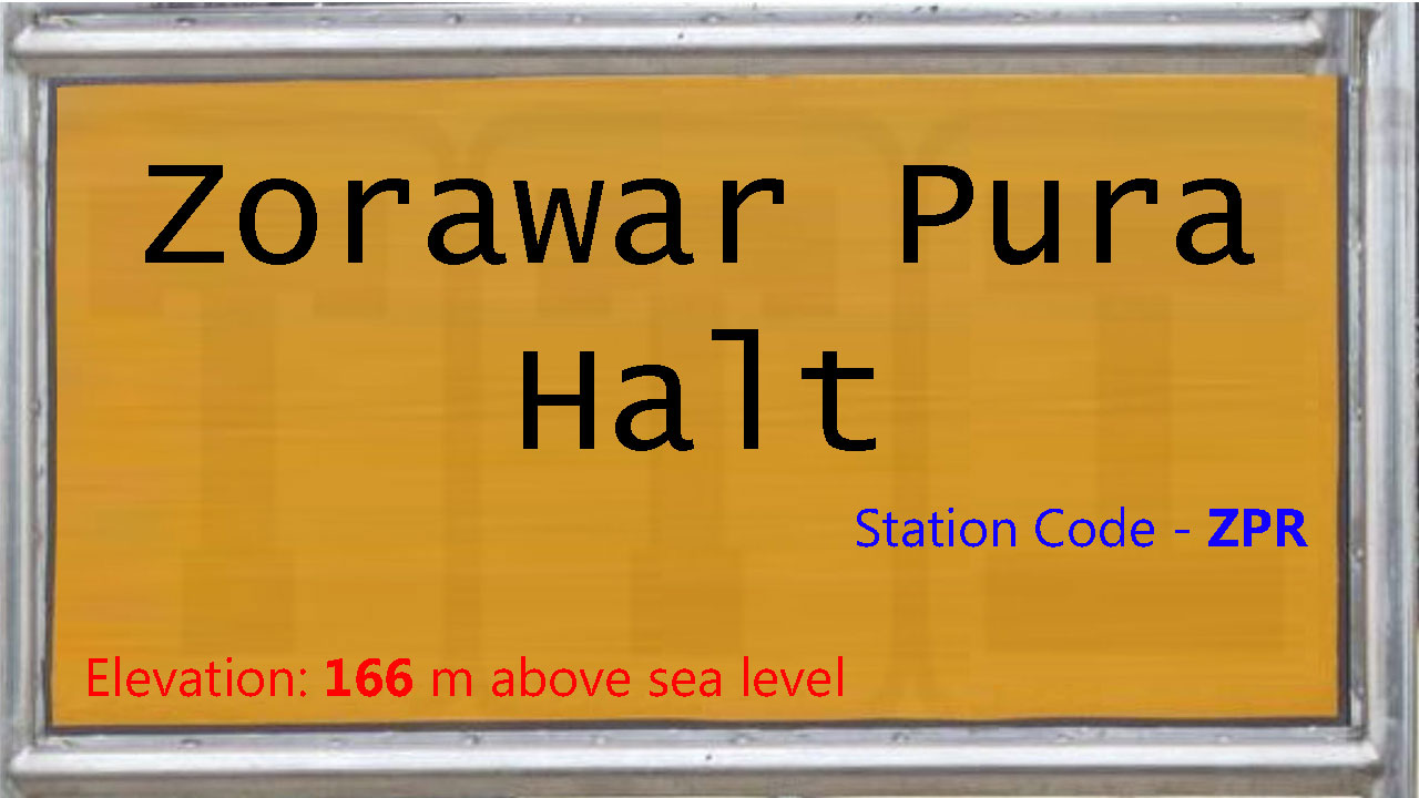 Zorawar Pura Halt