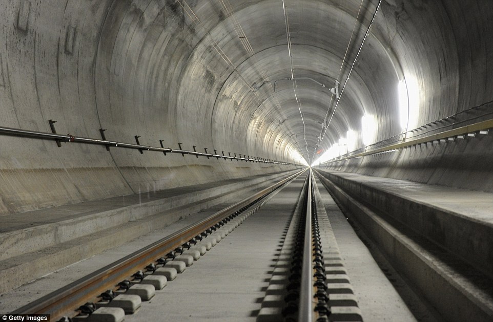 World's longest rail tunnel in Switzerland  open