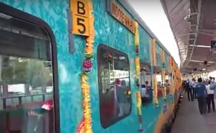 Puri - Indore Humsafar Express