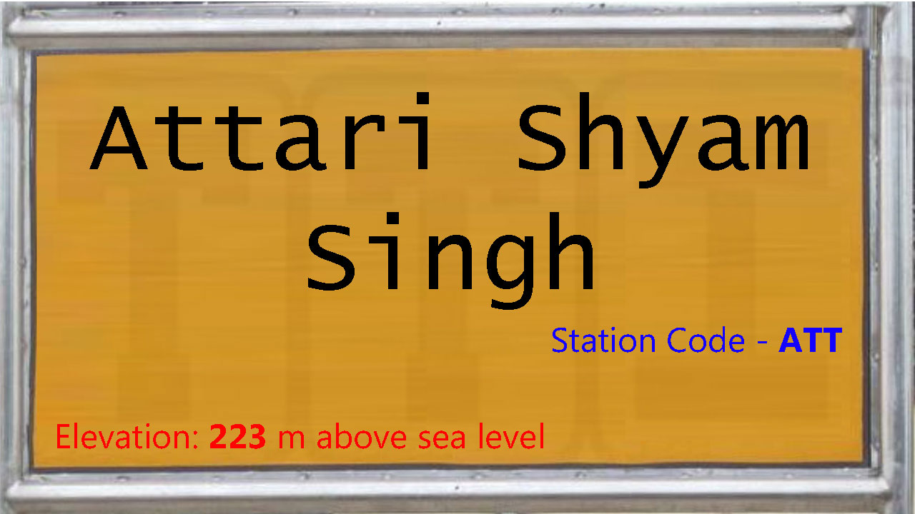 Attari Shyam Singh