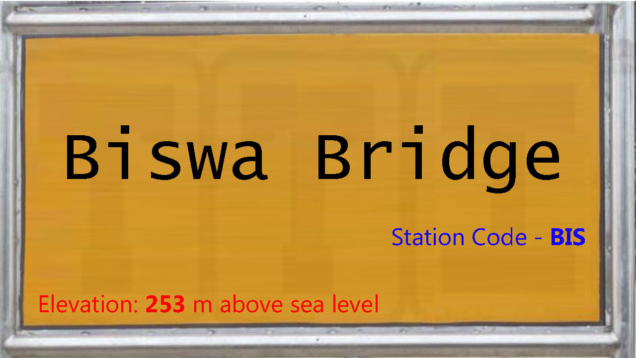 BIS / Biswa Bridge Railway Station Train Arrival / Departure Timings