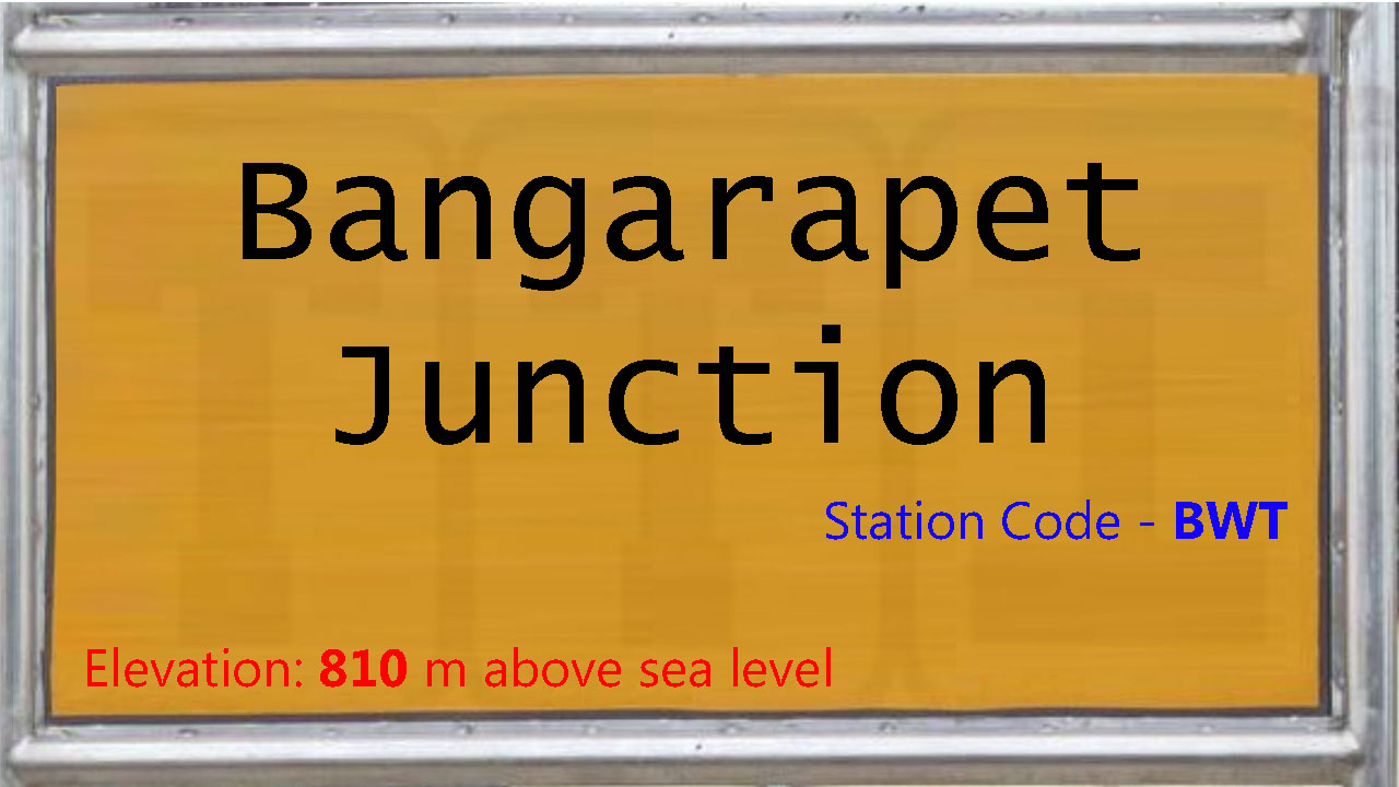 Bangarapet Junction