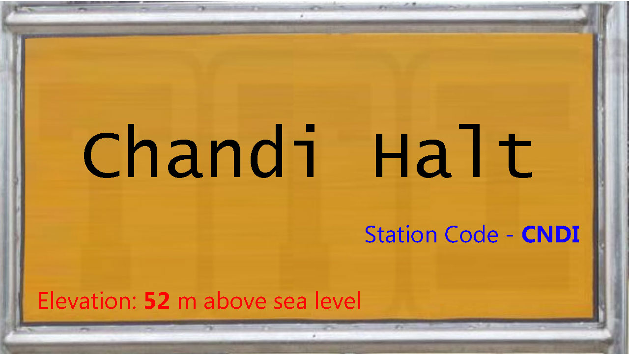 Chandi Halt