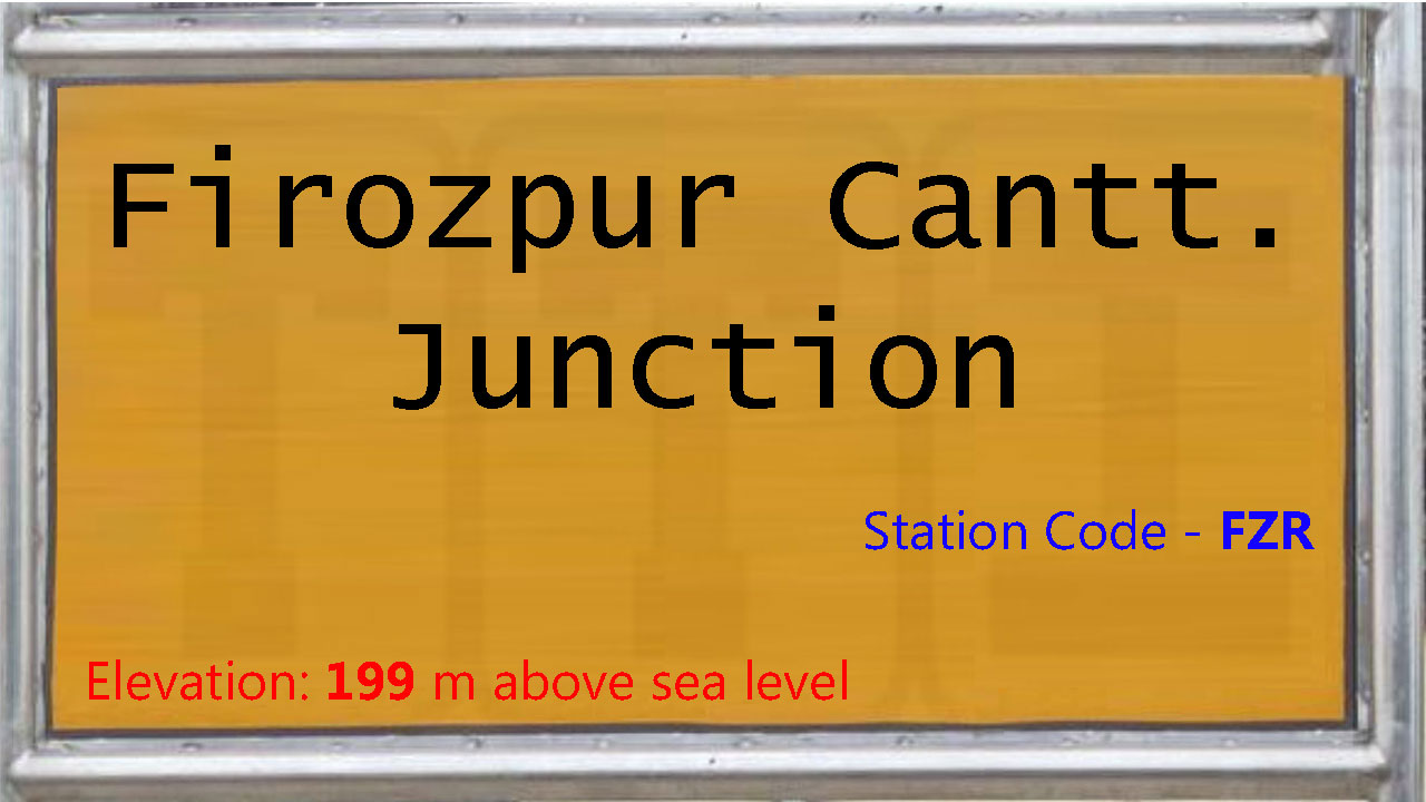 Firozpur Cantt. Junction