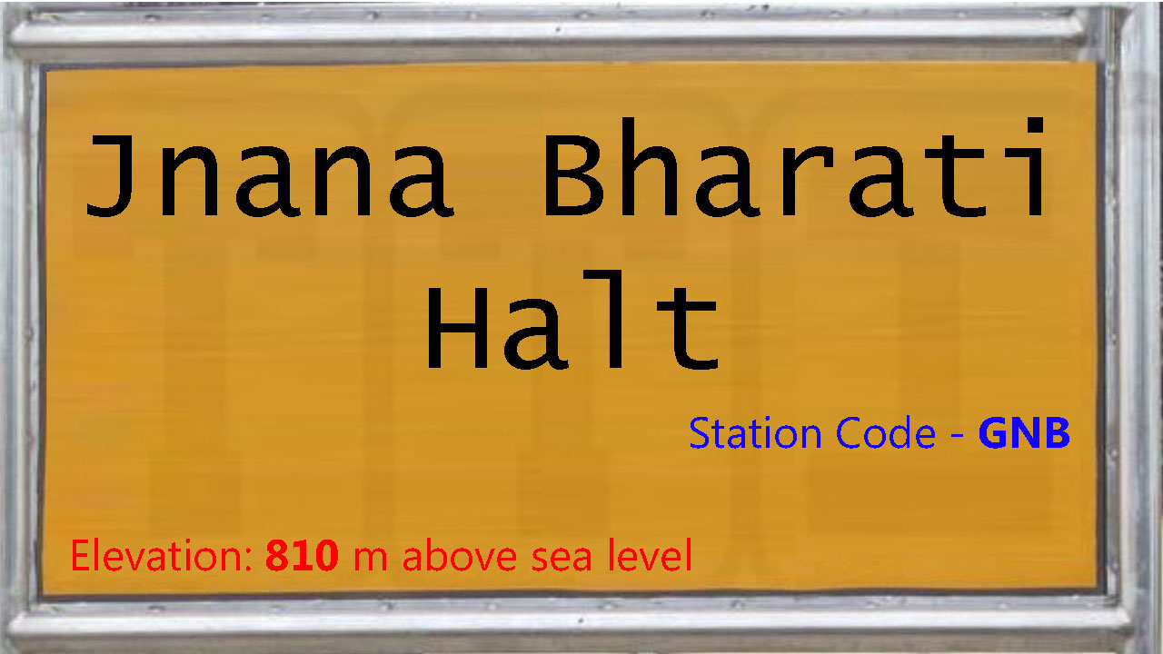 Jnana Bharati Halt