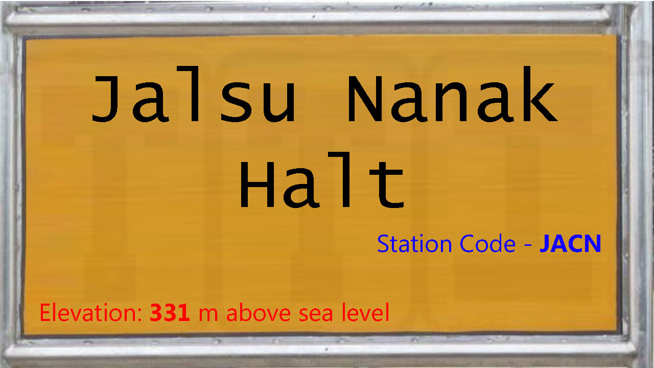 Jalsu Nanak Halt