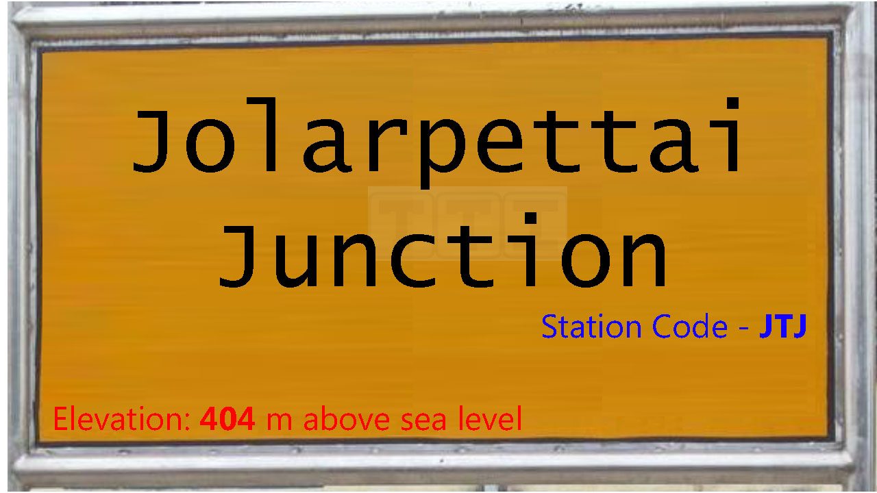 Jolarpettai Junction