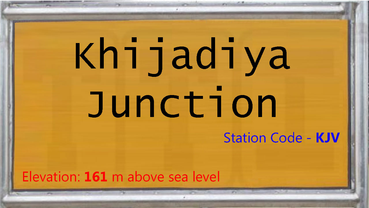 Khijadiya Junction