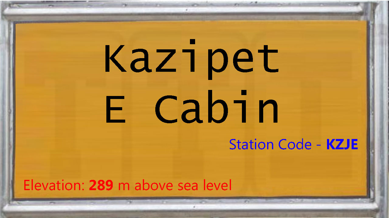 Kazipet E Cabin