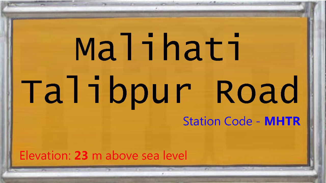 Malihati Talibpur Road