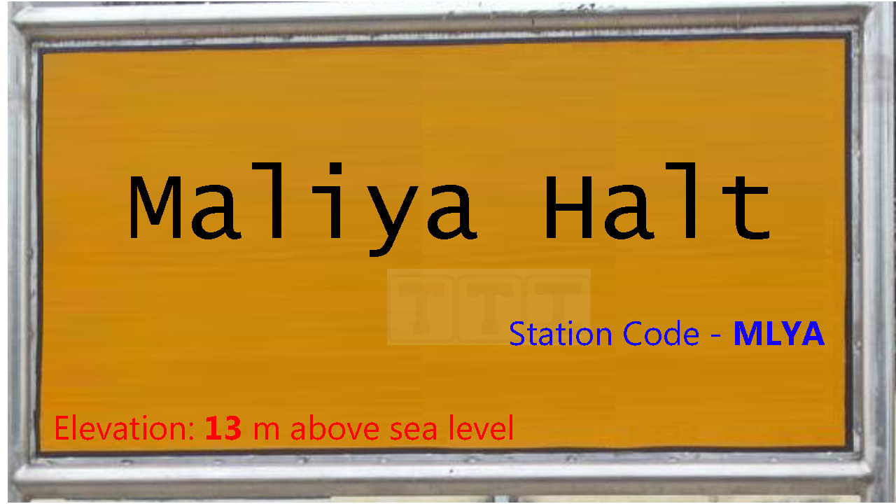 Maliya Halt
