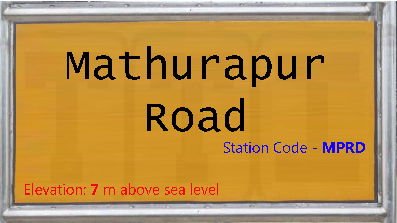 Mathurapur Road
