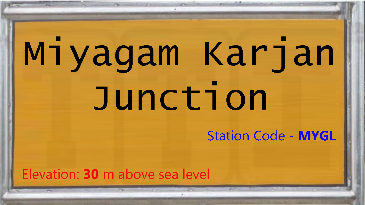 Miyagam Karjan Junction NG