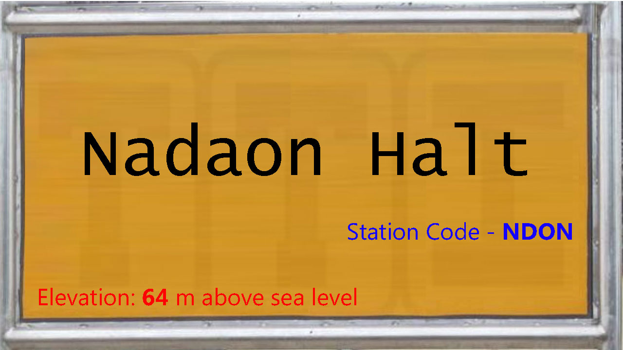 Nadaon Halt