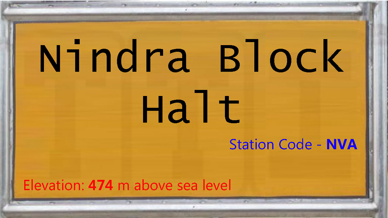 Nindra Block Halt