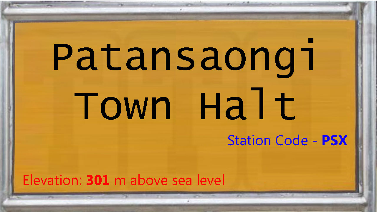 Patansaongi Town Halt