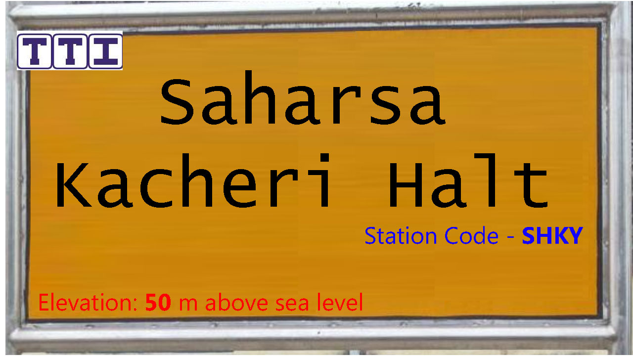Saharsa Kacheri Halt