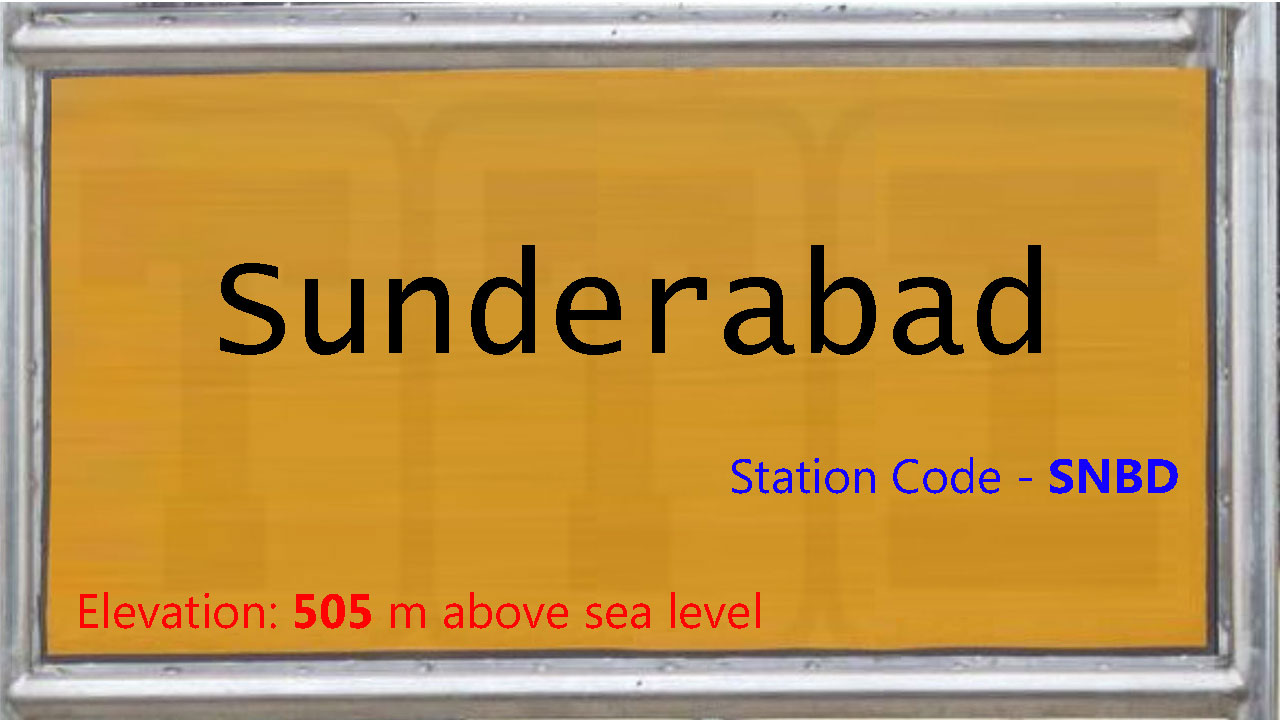 SNBD / Sunderabad Railway Station | Train Arrival / Departure Timings ...
