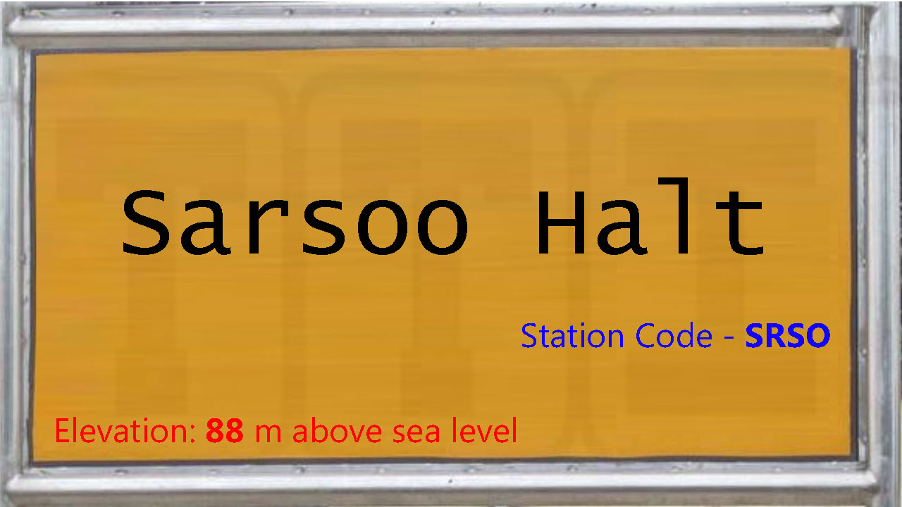Sarsoo Halt