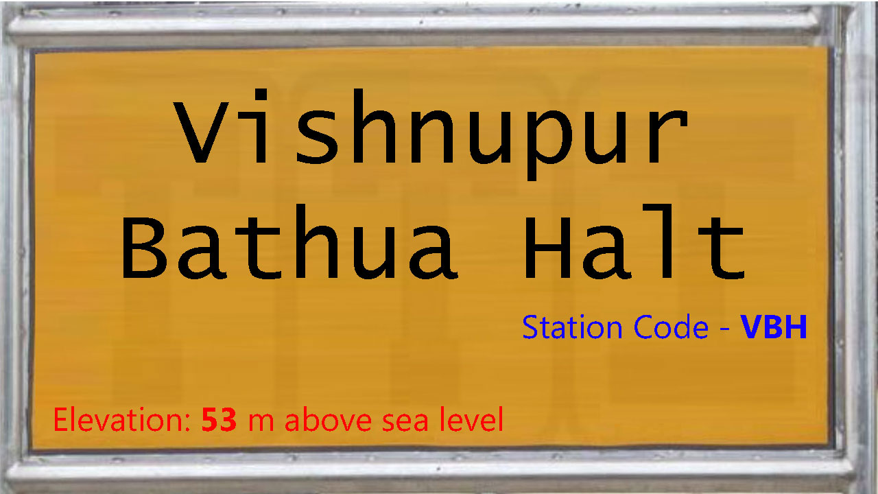Vishnupur Bathua Halt