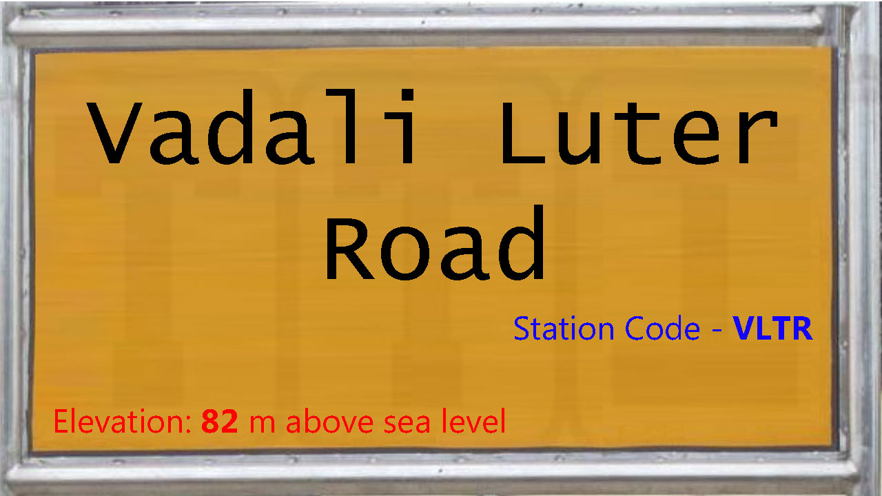 Vadali Luter Road